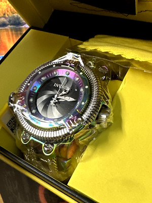 Model 40581. Invicta King Python Shutter Men's Watch - 50mm, Iridescent, Steel