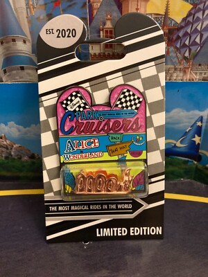 2020 Disney Park Cruisers Series Pin Limited Edition   Alice in Wonderland
