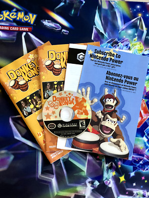 Donkey Konga CIB + DK Bongos Gamecube & TESTED WORKING