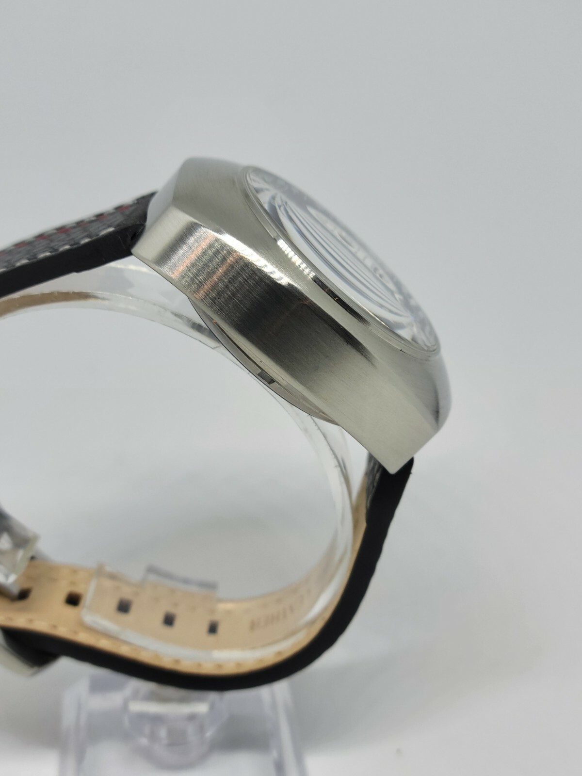 Pre-owned Detroit Mint Mechanic Automatic Chronograph White Panda 7734 Style