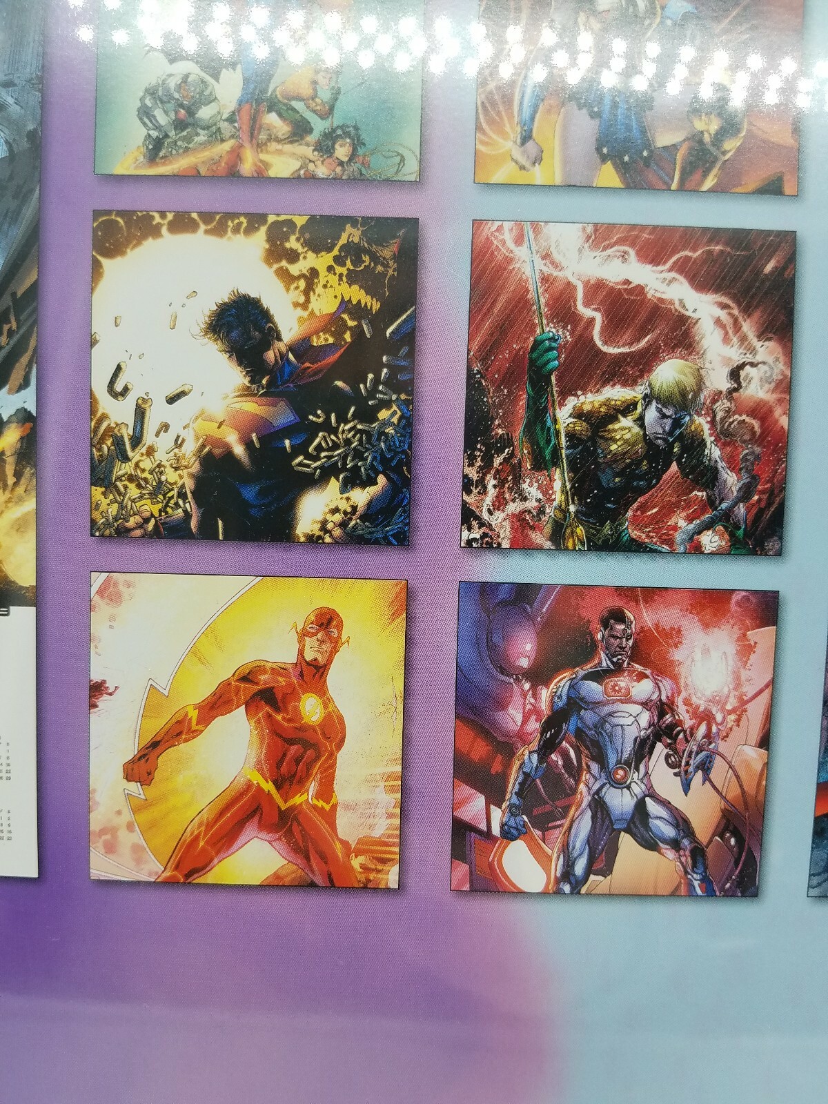 2019 The Justice League Classic Wall Calendar Batman Wonder Woman Flash 16 Month