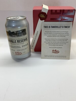 Limited Edition Dr Pepper Fansville Reserve Bourbon Flavor - UNOPENED Can
