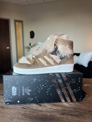 NEW MENS ADIDAS ORIGINALS RIVALRY STAR WARS CHEWBACCA SHOES ~SIZE US 9 #FX9290