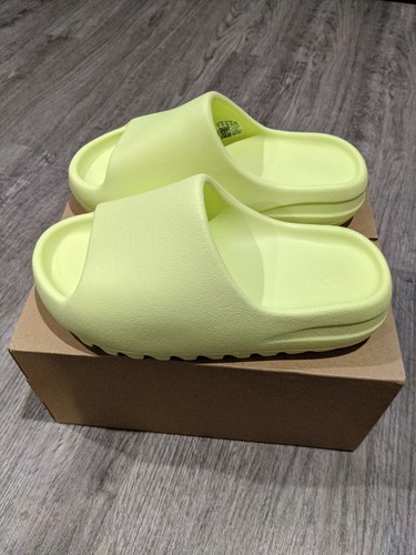 Men's Size 5 - Adidas Yeezy Slides 'Glow' HQ6447 | eBay