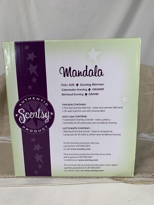 Scentsy MANDALA Ceramic Full Sized Premium Wax Warmer