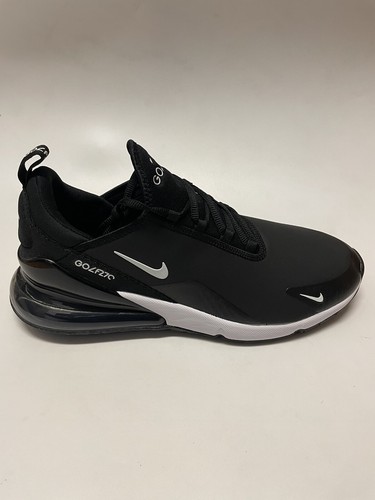 Nike Air Max 270 Golf Shoes Black White CK6483-001 Men's Size 11.5
