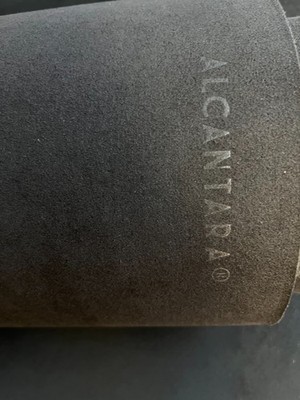 ORIGINAL Alcantara 9040  Stoff tief schwarz deep black 150cm breit