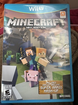 Minecraft: Wii U Edition (Nintendo Wii U, 2015) No Manual Tested Working