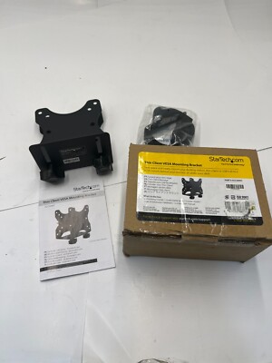 StarTech Thin Client Mount VESA Mounting Bracket ACCSMNT Black Durable