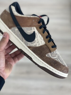  DS 12 - Nike Dunk Premium CO.JP Low Brown Snakeskin trails end sb mocha travis