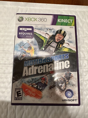 FACTORY SEALED Xbox 360 Kinect Motion Sports Adrenaline 1-4 Players FAST SHIP!