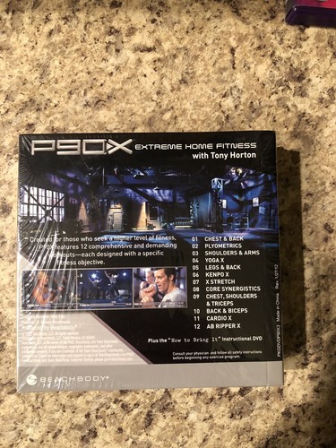 P90X DVD Complete Set 12 Disc Fitness Video And P90X PLUS