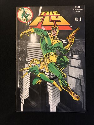 THE FLY 1 7.5 RED CIRCLE COMICS GROUP 1983 STERENKO AD