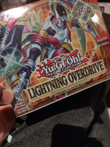 1x Yugioh Lightning Overdrive 1st Edition Booster Box LIOV