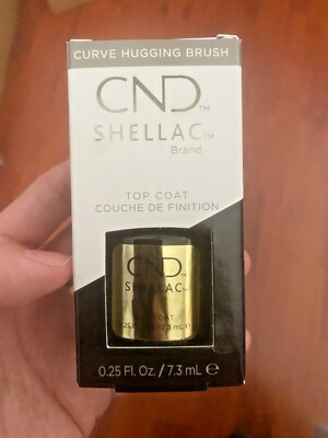 CND Top / base coat  Shellac UV LED Gel SMALL 0.25oz 7.3ml -Anny choose