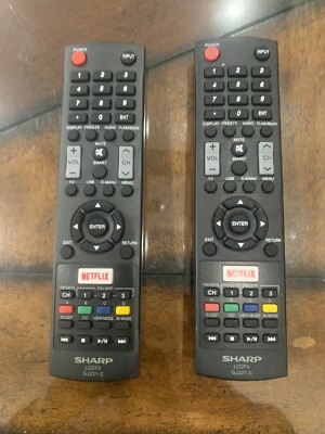 Replace Sharp LCDTV GJ221-C Remote Control for Aquos 32LE653U Aquos 40LE653U