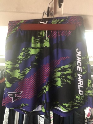 Juice Wrld X Faze Clan Mesh Shorts 