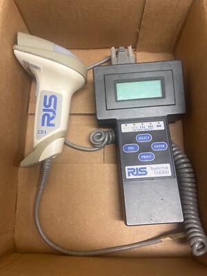RJS Inspector D4000 Portable Barcode Verifier with CR1 Scan Gun