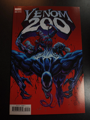 洋書 Venom #35 (#200) Venom #35 Ramos Var 200th Issue W/ Rated Comics Backer