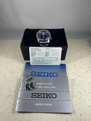 SEIKO Custom Blue Yachtmaster  SKX 175  With beautiful PADI blue Dial. NH35