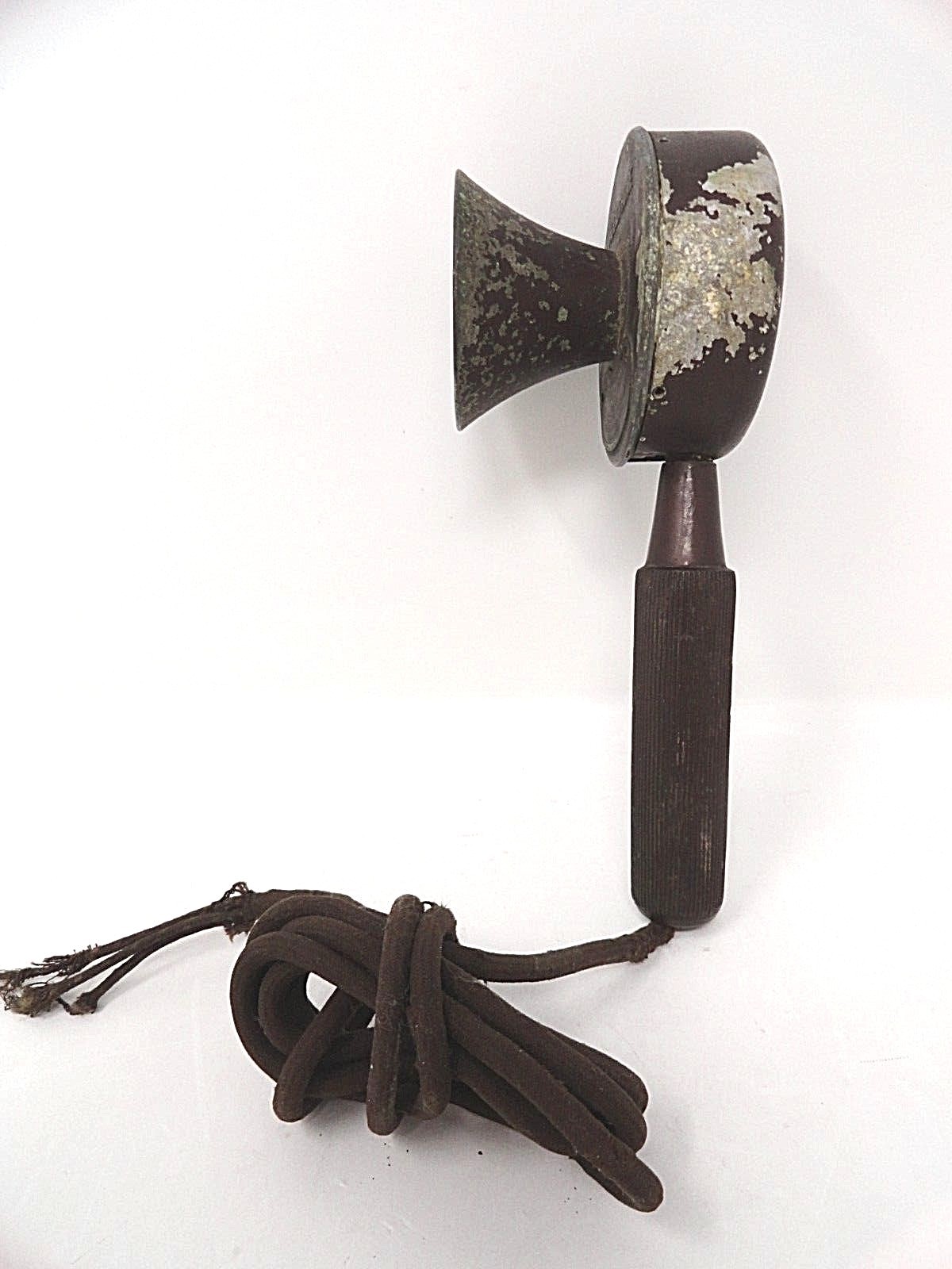 Antique Audiophone Hand Mike - Bristol Company - Waterbury Conn. - Microphone