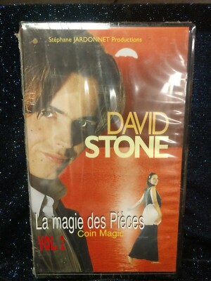 David Stone Coin Magic Volume 2 VHS Video Tape Stephane Jardonnet