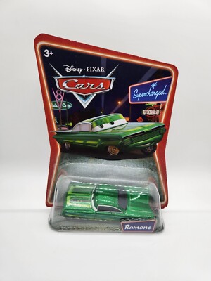 Disney Pixar Cars Supercharged Ramone Green 1:55 Diecast 2006 Mattel New