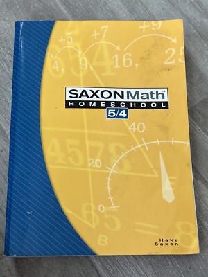   Saxon Math 5/4: Homeschool Solutions & Student Textbook