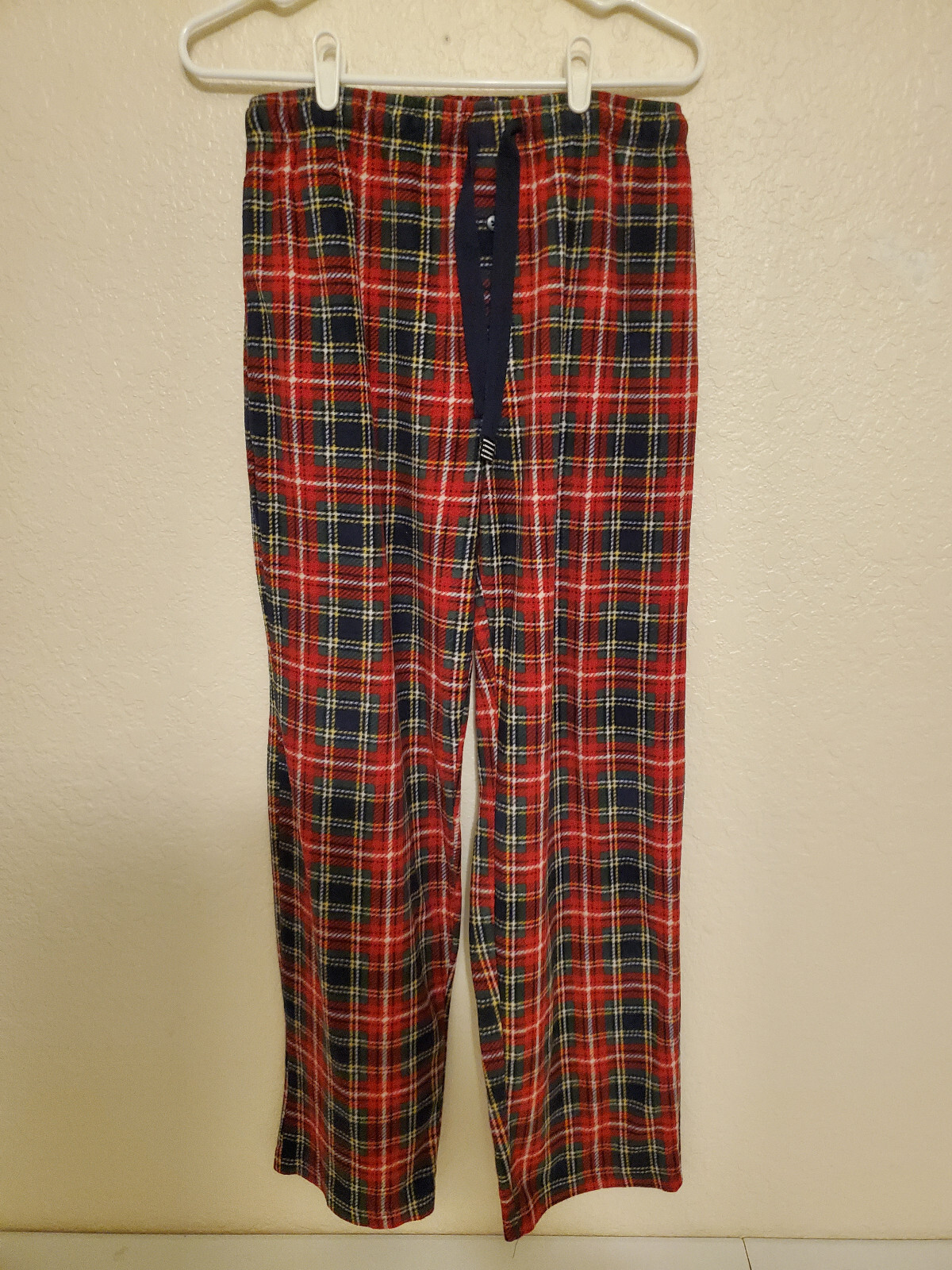 Mens - Geoffrey Beene Pajama Pants - Red Plaid - M | eBay