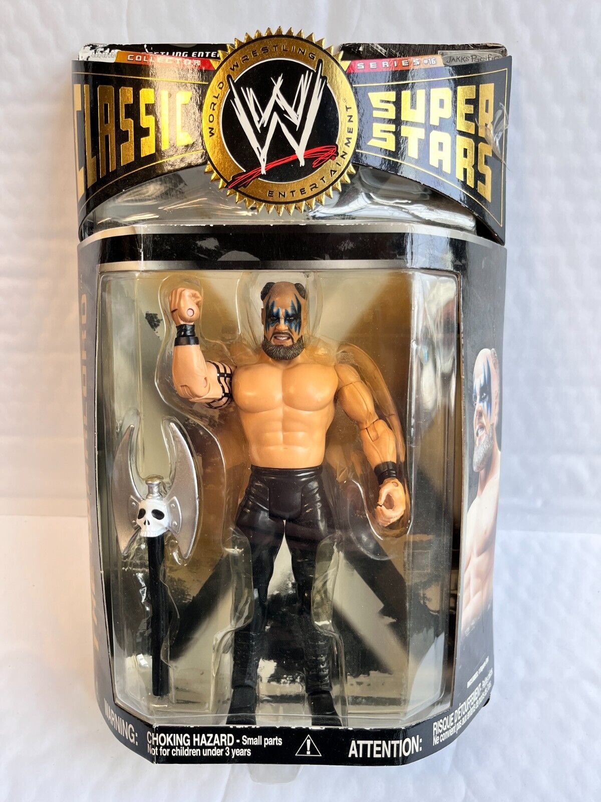WWE WWF THE WARLORD CLASSIC SUPERSTARS SERIES 16 JAKKS WWE WWF THE WARLORD CLASSIC SUPERSTARS SERIES 16 JAKKS