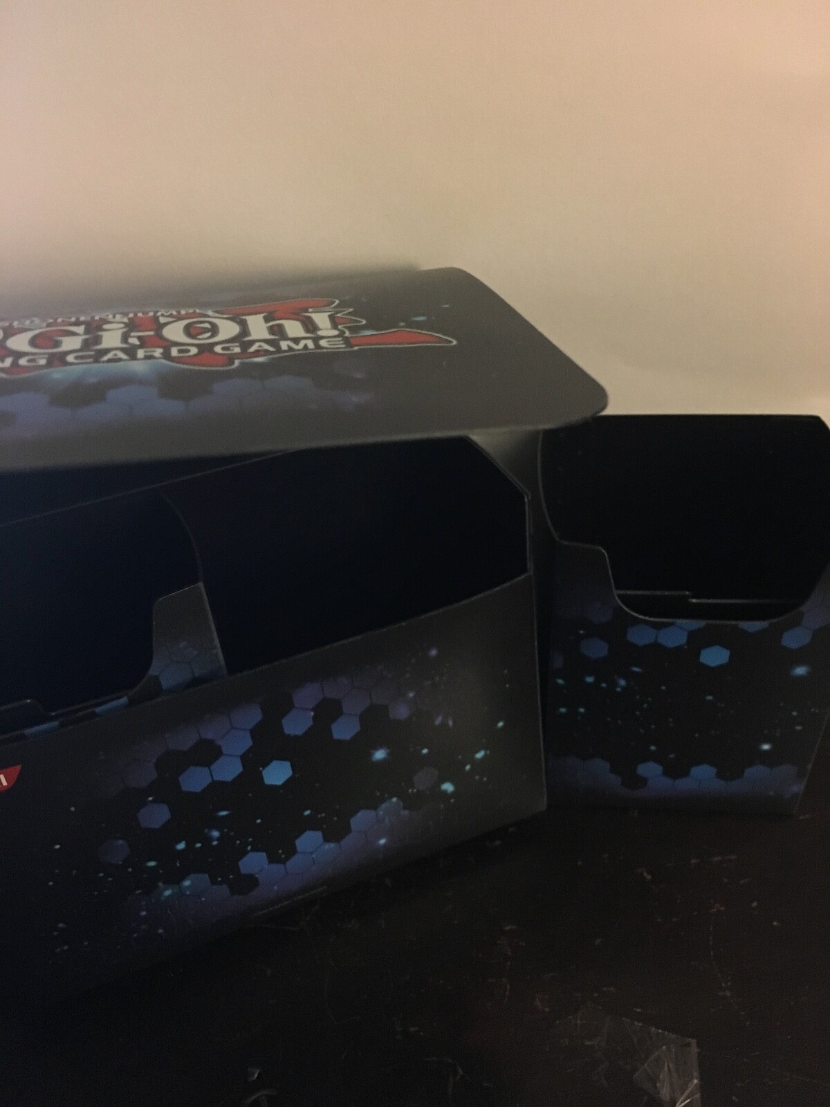 Yu-Gi-Oh! Shonen Jump Double Deck Box Blue Flip Top Removable Inserts