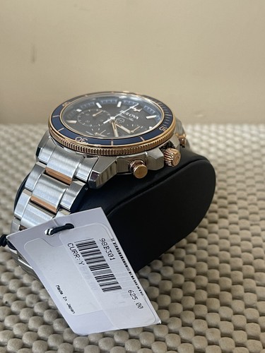 Pre-owned Bulova 98b301 Marine Star Chronograph 45mm