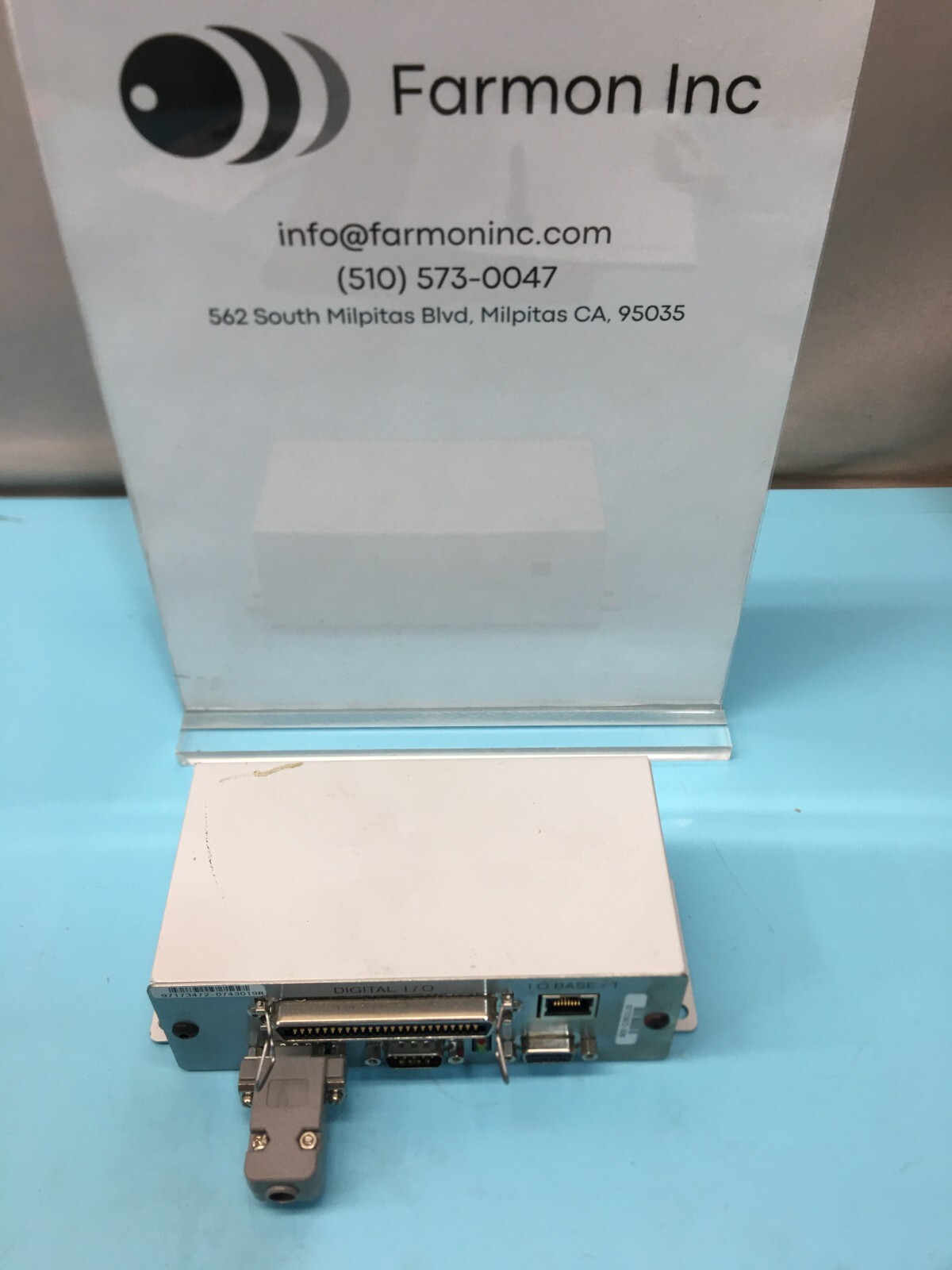 NP Test 97173472-02M Controller Box, Digital I/O, Post, 191925