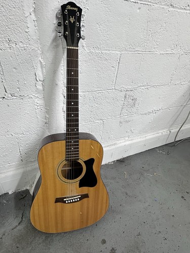 IBANEZ ACOUSTIC GUITAR MODEL V50MJP-NT-27-01 WITH CASE | eBay