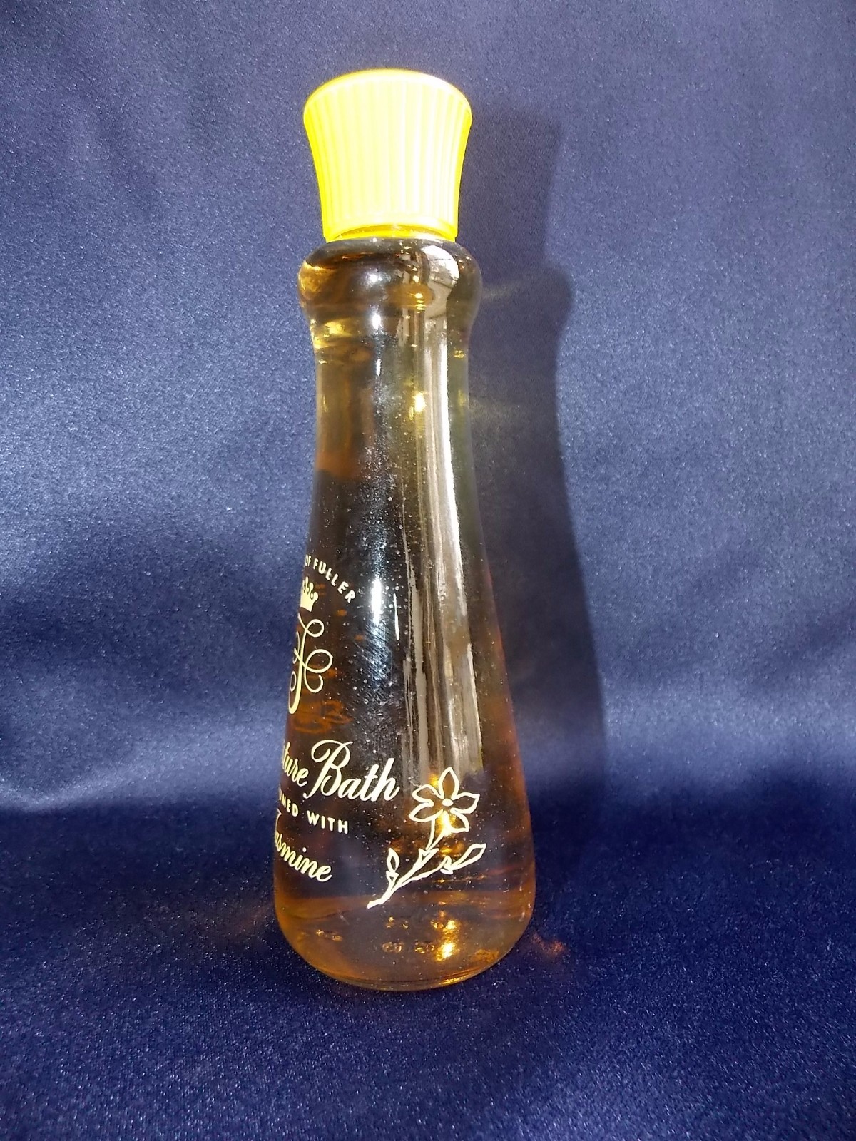 Vtg. House of Fuller Jasmine Perfumed Moisture Bath Oil Unused Unsealed 4 oz.