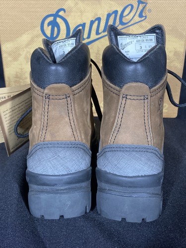 Pre-owned Danner Combat Hiker Boots 43513x Width R With Box U.s. Size 3 Brown Leather