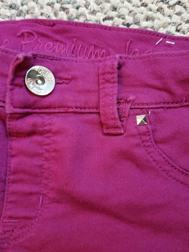 Justice Premium Girls Jeans 14R Simply Low Jeggungs stretch 14 Purple Maroon
