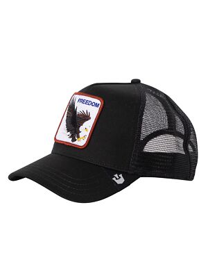 

Мужская кепка Freedom Eagle Trucker Goorin Bros., черная, Черный, 101-0384-BLK