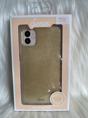SONIX GOLD GLITTER IPHONE CASE 11 /XR CASE