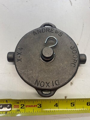 3'' Dixon Iron Tank Transport Pipe Cap 300-PC-MI Female NPSM Made in the USA New