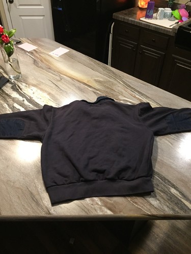 Navy Firefighter Job Shirt Size: Medium