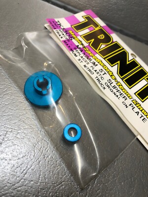 Trinity Rc Vintage Car Duratrax Maximum ST Slipper Plate Anodized Blue New