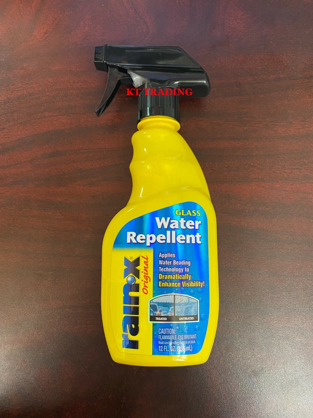 Rain-X AUTO CAR GLASS Mirrors Treatment & Water Snow Sleet Repellent 12oz Spray