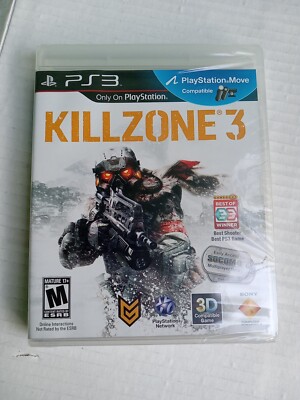 Killzone 3, 2011, PS3, Playstation 3 - New Sealed ''NOT FOR RESALE''