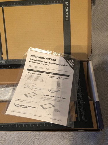 Microtek MTMA Transparency Adaptor Magnetic Transparent Media Adapter