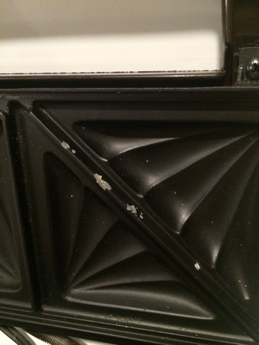 Vintage Clark National Snakmaster Sandwich Grill Appliance Toaster Griddle CN613