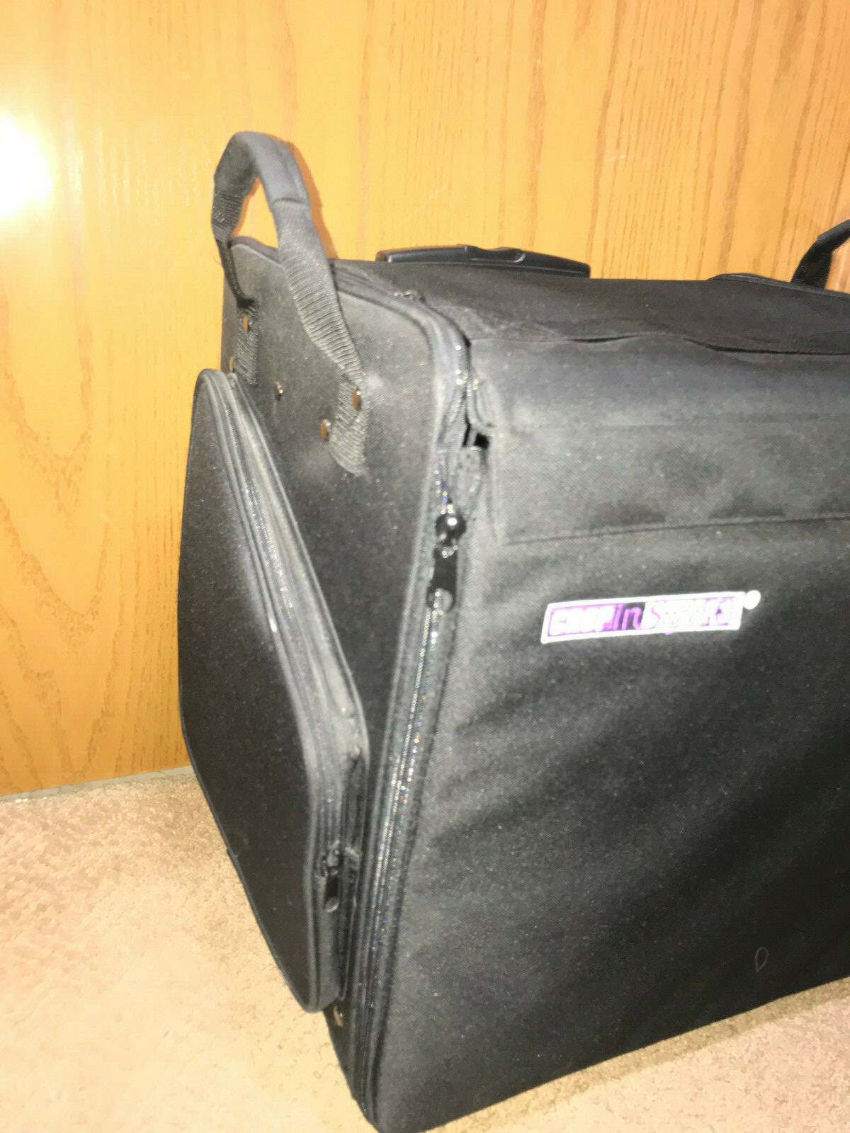 Crop in Style P3 Huge Rolling Scrapbook Paper Taker Organizer Tote Expands XXL