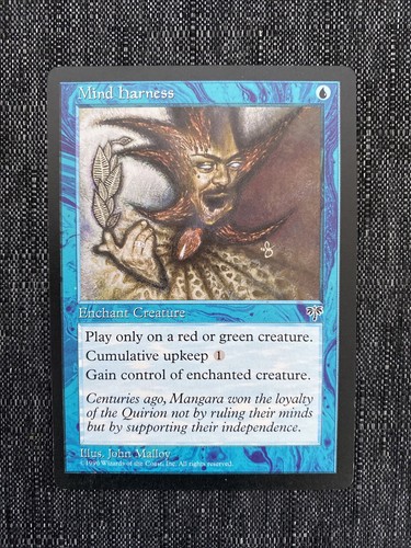 Mind Harness - NM - Mirage - MTG Magic The Gathering | eBay