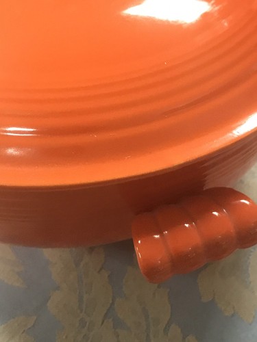 Fiestaware Red Casserole