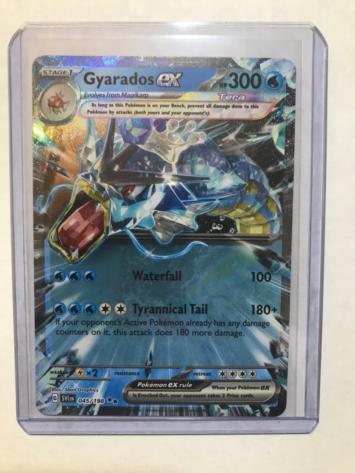 Gyarados EX 045/198 Double Star Scarlet and Violet Set | eBay Gyarados EX 045/198 Double Star Scarlet and Violet Set | eBay